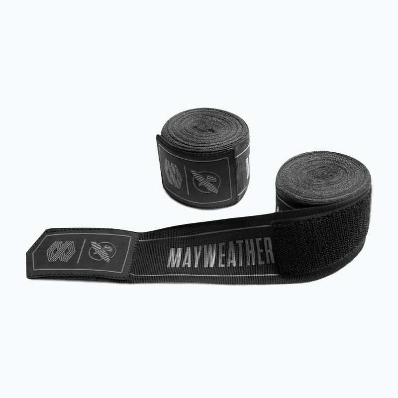 Boxbandagen Hayabusa Mayweather Stretch Hand Wraps 450 g black 2