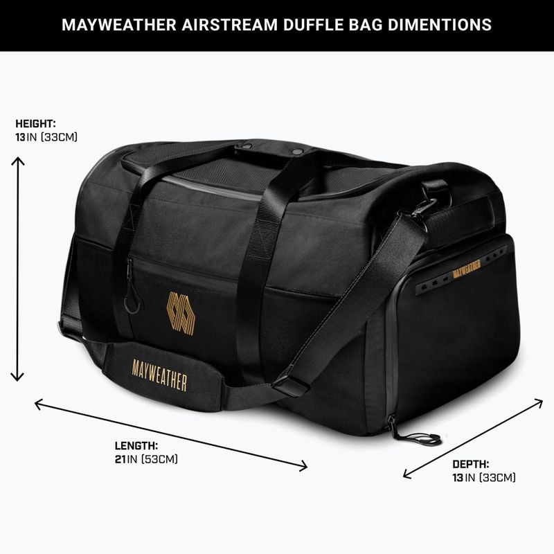 Hayabusa Mayweather Airstream Duffle Bag 50 l schwarz/gold 3