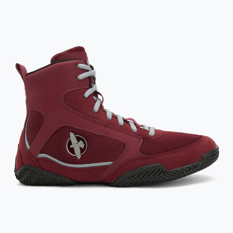 Herren-Boxschuhe Hayabusa Pro Boxing garnet/grey 2