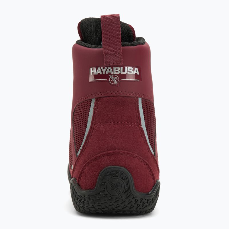 Herren-Boxschuhe Hayabusa Pro Boxing garnet/grey 6