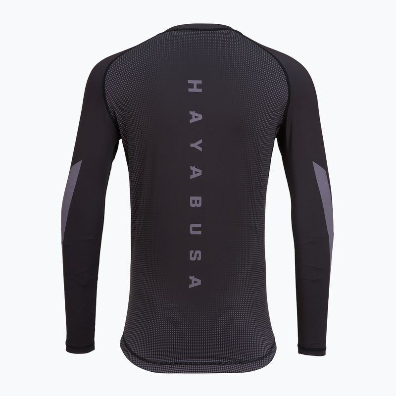Rashguard Langarmshirt für Herren Hayabusa Core Rash Guard black 2