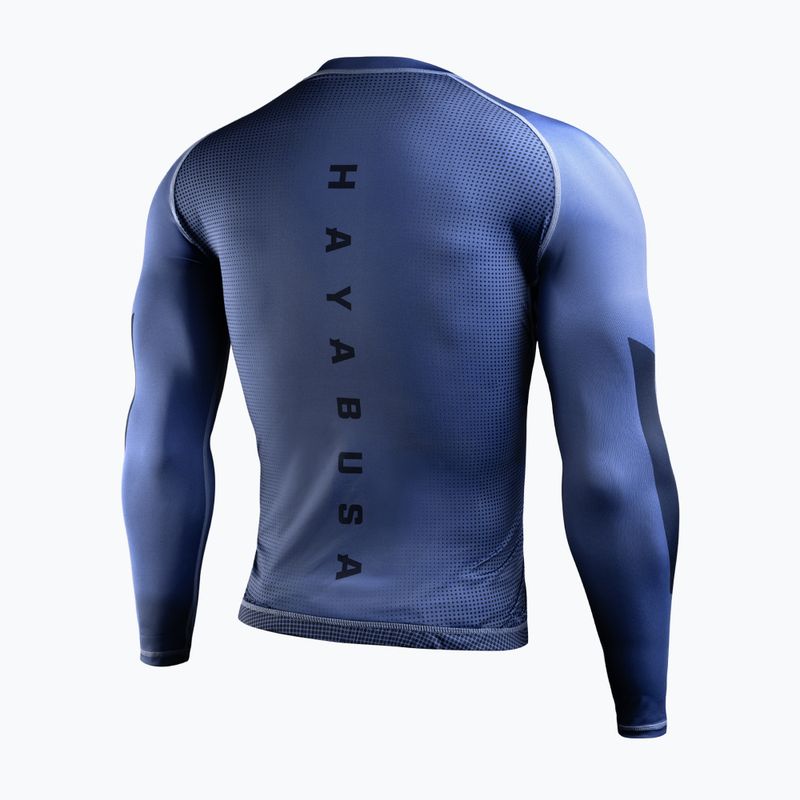 Rashguard Langarmshirt für Herren Hayabusa Core Rash Guard blue 2