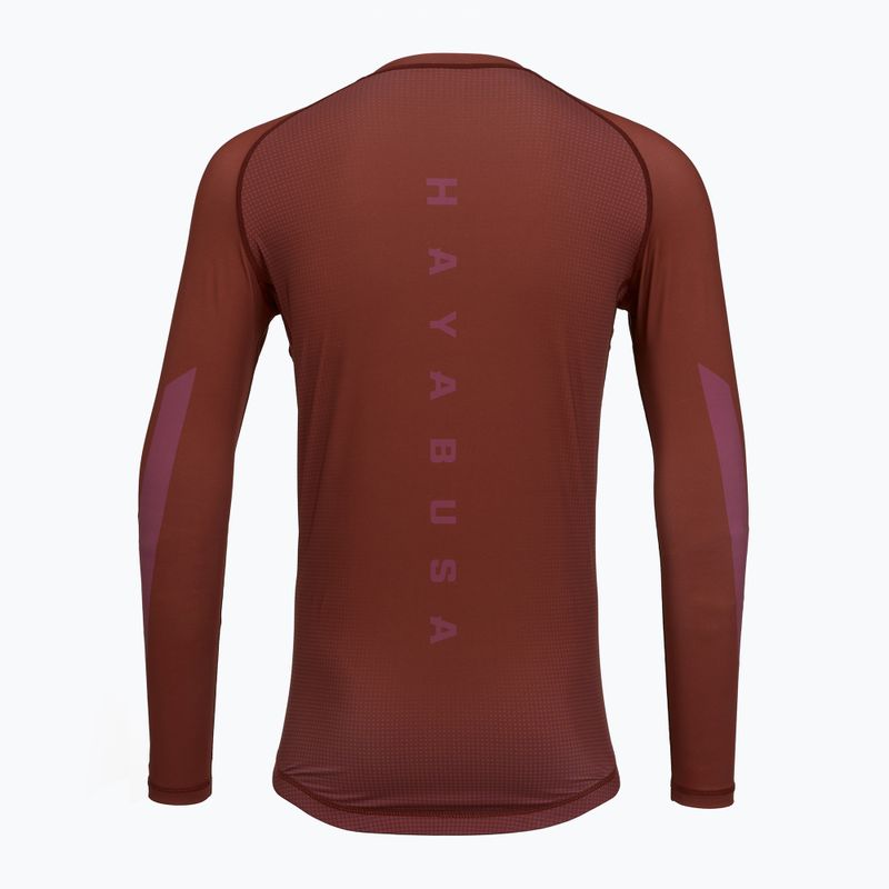 Rashguard Langarmshirt für Herren Hayabusa Core Rash Guard red 2