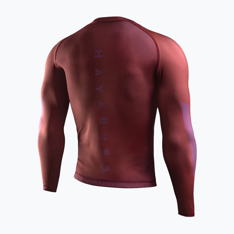 Rashguard Langarmshirt für Herren Hayabusa Core Rash Guard red 2