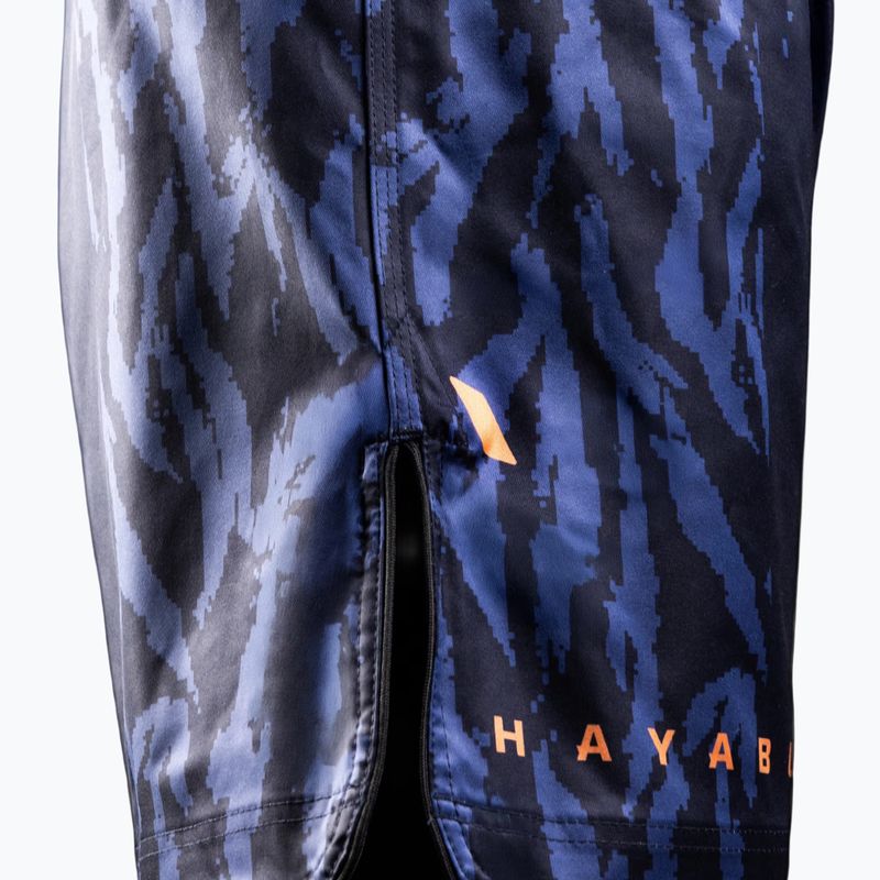 Herren-Trainingsshorts Hayabusa Apex Fight Mid navy/orange 4