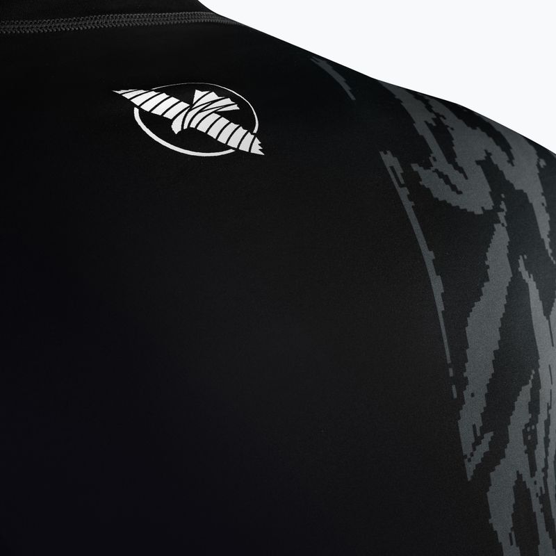 Rashguard Longsleeve Herren Hayabusa Apex Rash Guard black 6