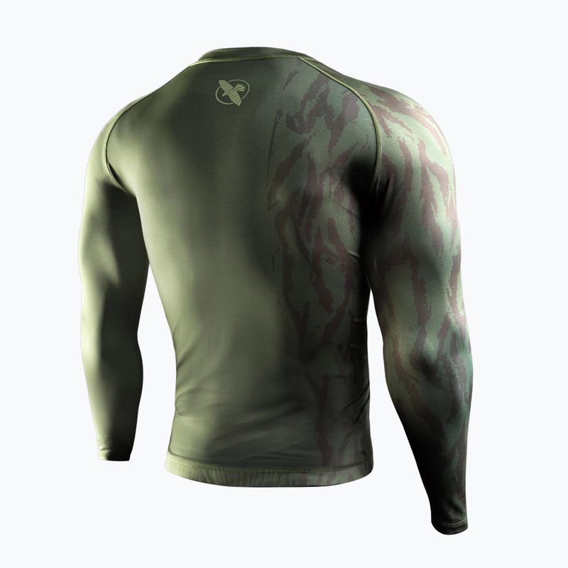 Rashguard Langarmshirt für Herren Hayabusa Apex Rash Guard green 2