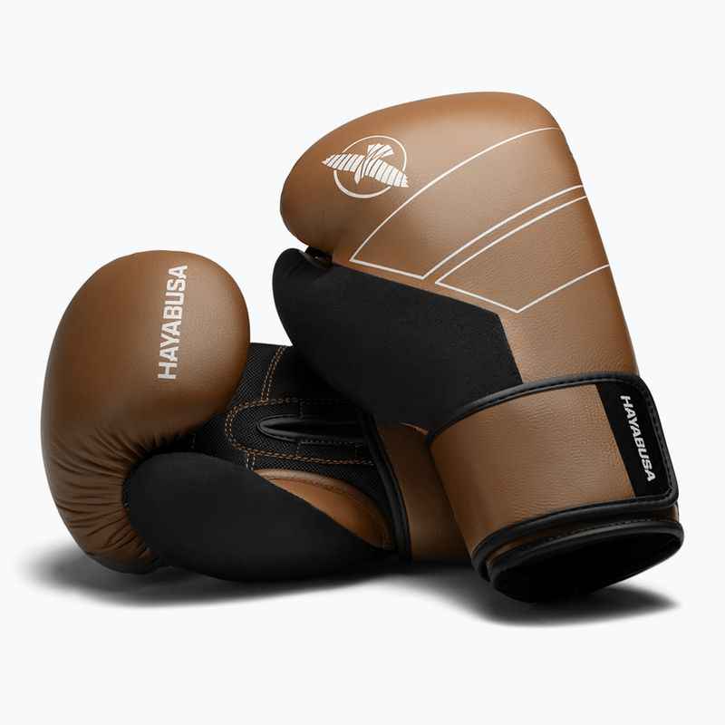 Boxhandschuhe Hayabusa S4 Leather golden brown 2