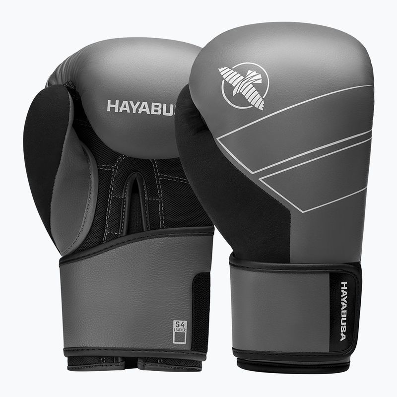 Boxhandschuhe Hayabusa S4 Leather grey