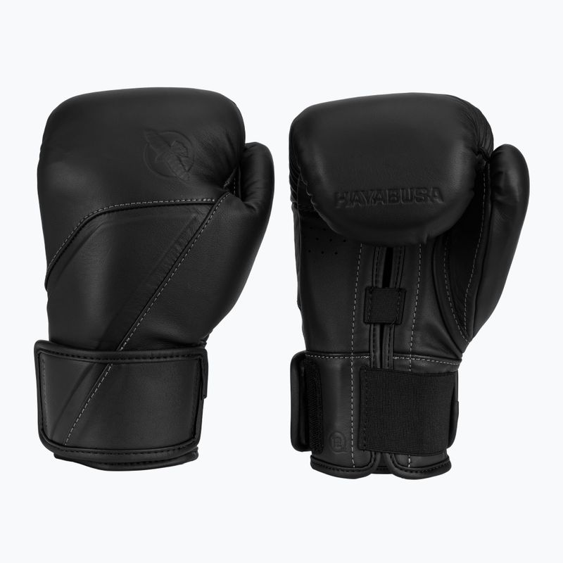 Boxhandschuhe Hayabusa E1 Leather black