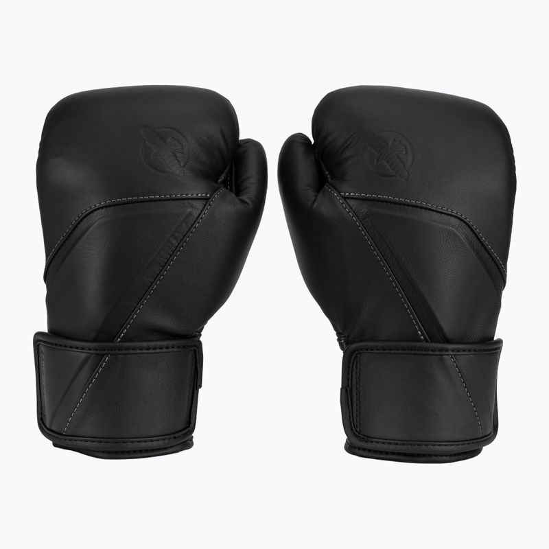 Boxhandschuhe Hayabusa E1 Leather black 2