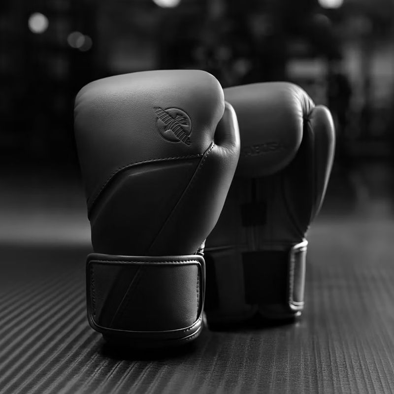 Boxhandschuhe Hayabusa E1 Leather black 2