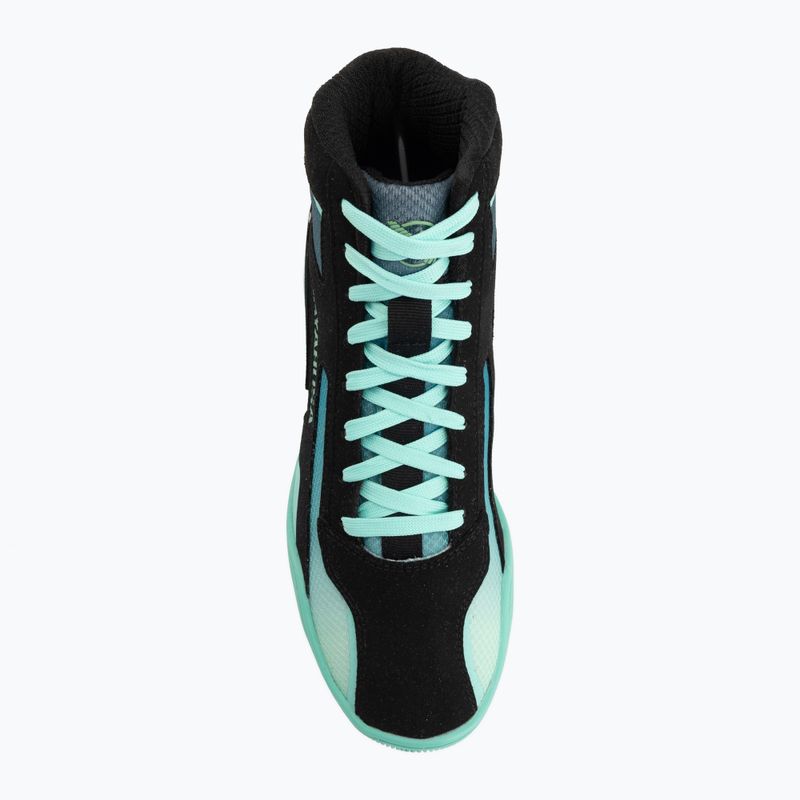 Boxschuhe Hayabusa Surge black/cyan 5