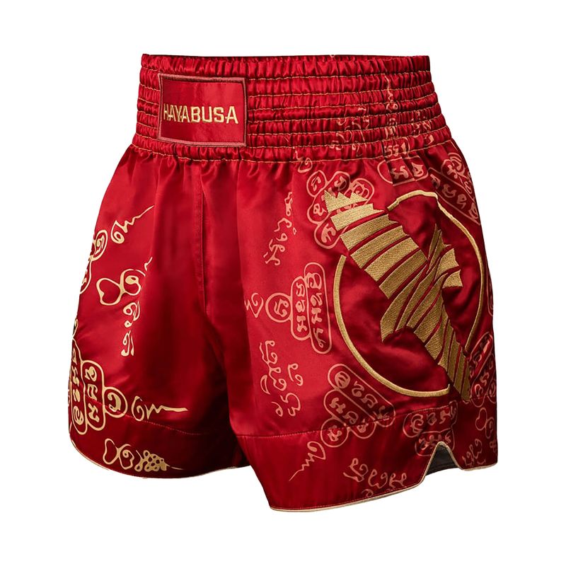 Hayabusa Falcon Muay Thai Trainingsshorts rot MTS01