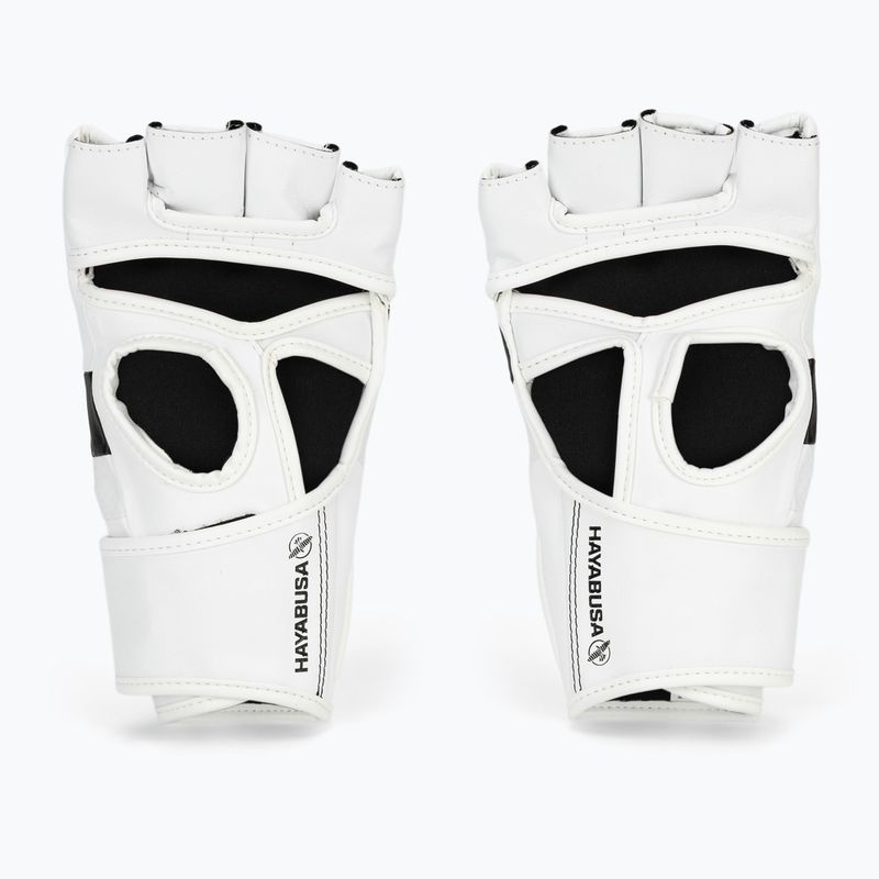 Hayabusa T3 MMA Grappling Handschuhe weiß/schwarz 3