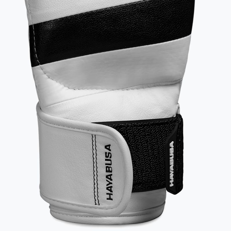 Hayabusa T3 MMA Grappling Handschuhe weiß/schwarz 2