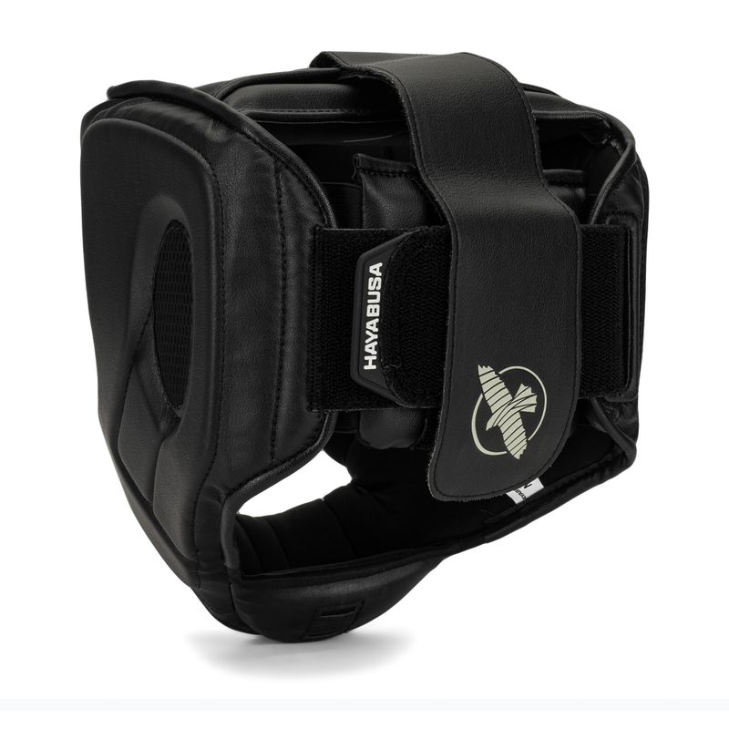 Hayabusa T3 Headgear Boxhelm schwarz/rot 3