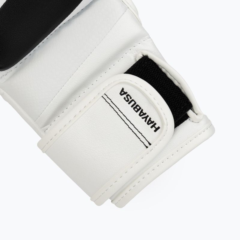 Hayabusa T3 Hybrid weiß/schwarz Grappling-Handschuhe 6