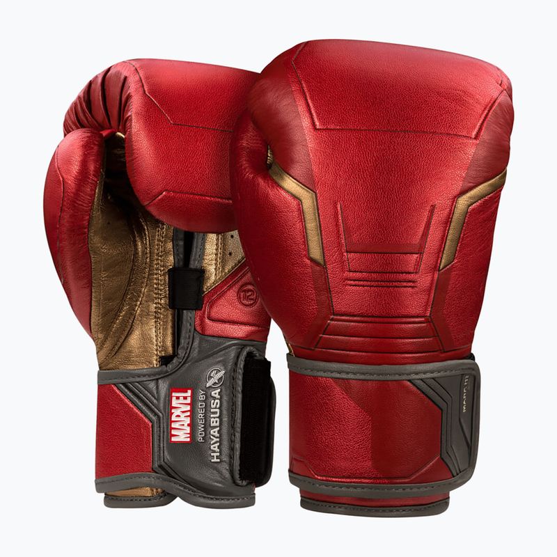 Hayabusa Iron Men Boxhandschuhe rot MBG-IM-16 7