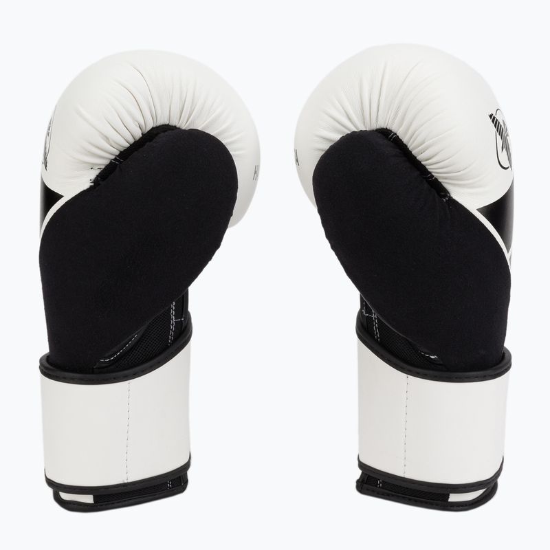 Hayabusa S4 schwarz und weiß S4BG Boxhandschuhe 4