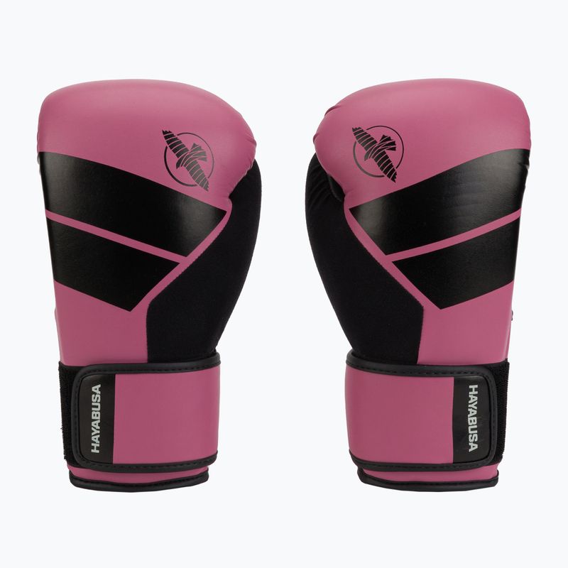 Hayabusa S4 rosa/schwarz Boxhandschuhe S4BG