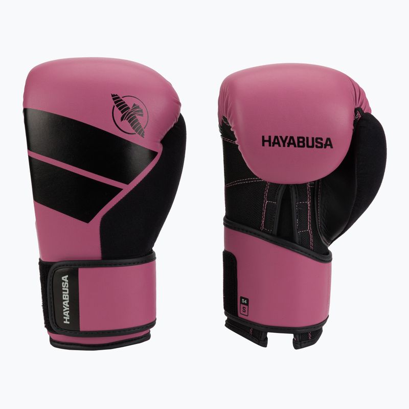 Hayabusa S4 rosa/schwarz Boxhandschuhe S4BG 3