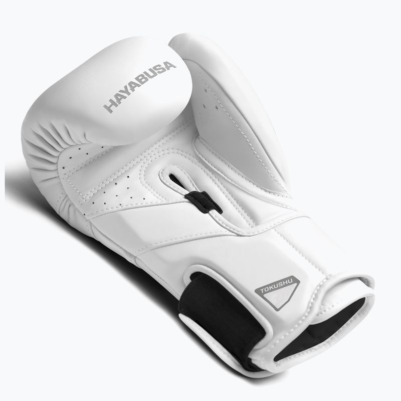 Hayabusa T3 Kanpeki arktische weiße Boxhandschuhe 3