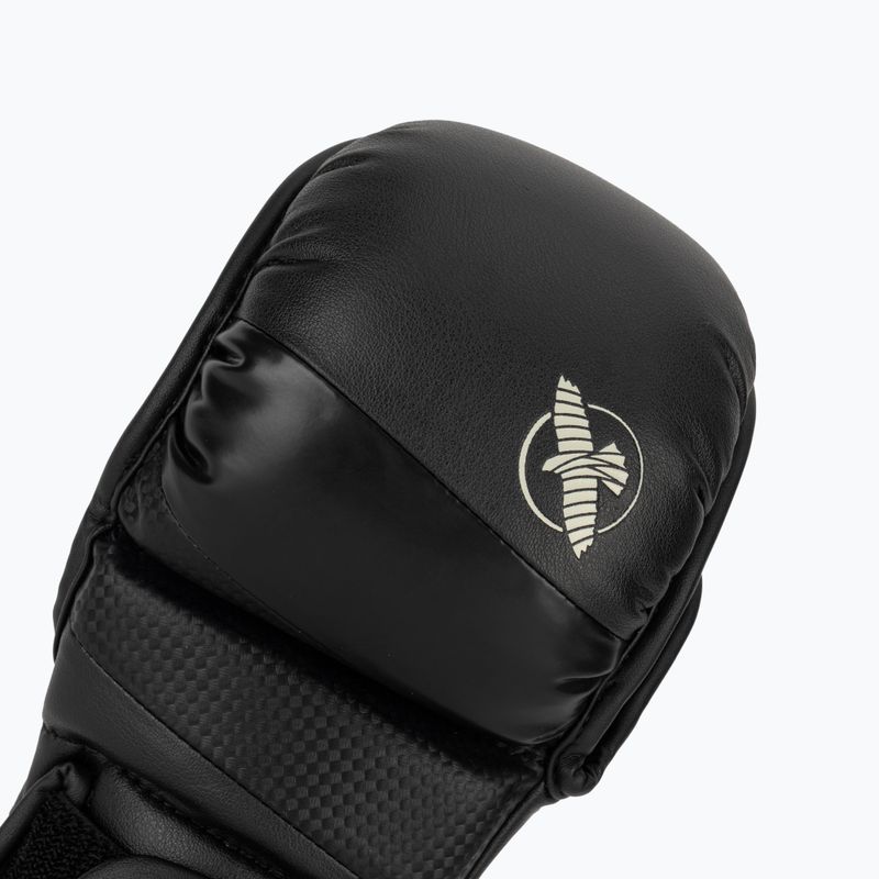 Hayabusa T3 Hybrid schwarz Grappling Handschuhe 5