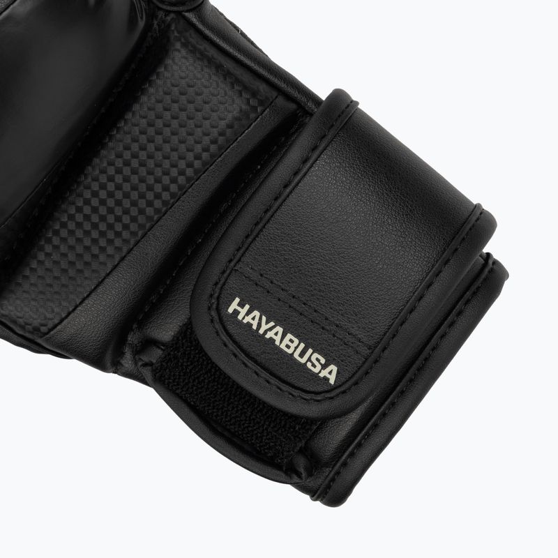 Hayabusa T3 Hybrid schwarz Grappling Handschuhe 6