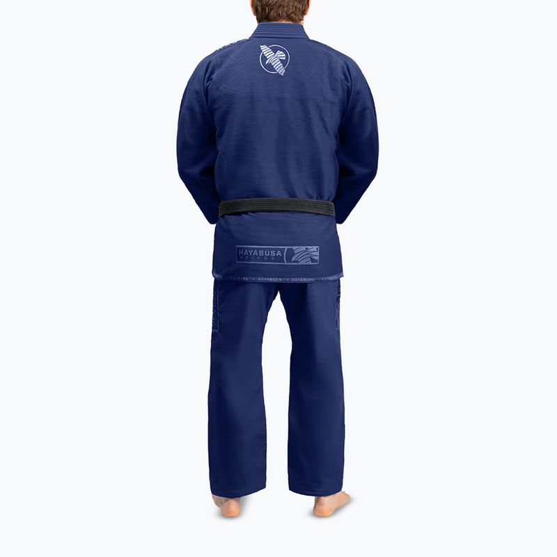 GI nach Brasilien jiu-jitsu Hayabusa Lightweight navy 2