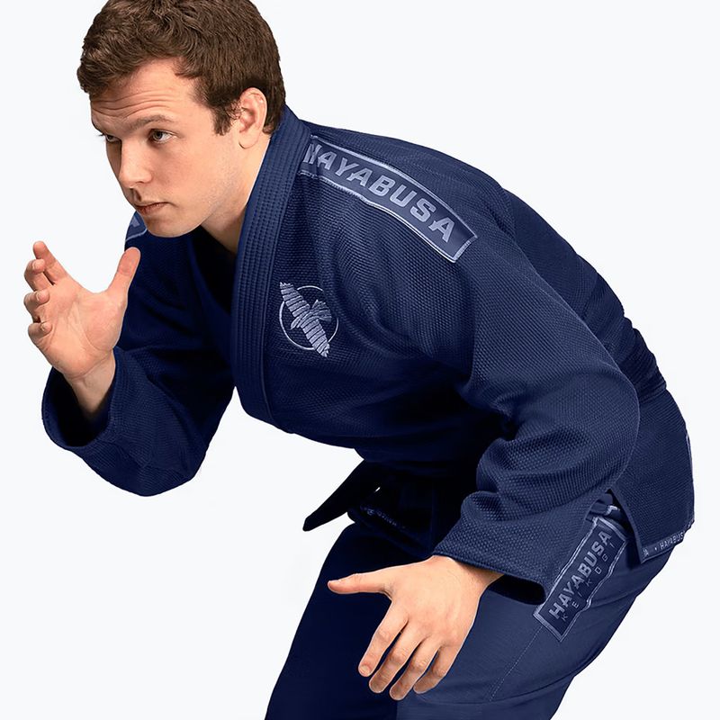 GI nach Brasilien jiu-jitsu Hayabusa Lightweight navy 4
