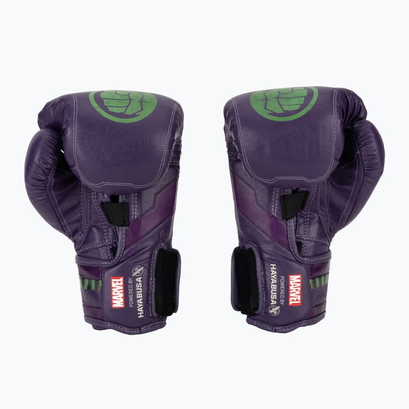 Hayabusa Boxhandschuhe Marvel's Hulk lila/grün 3