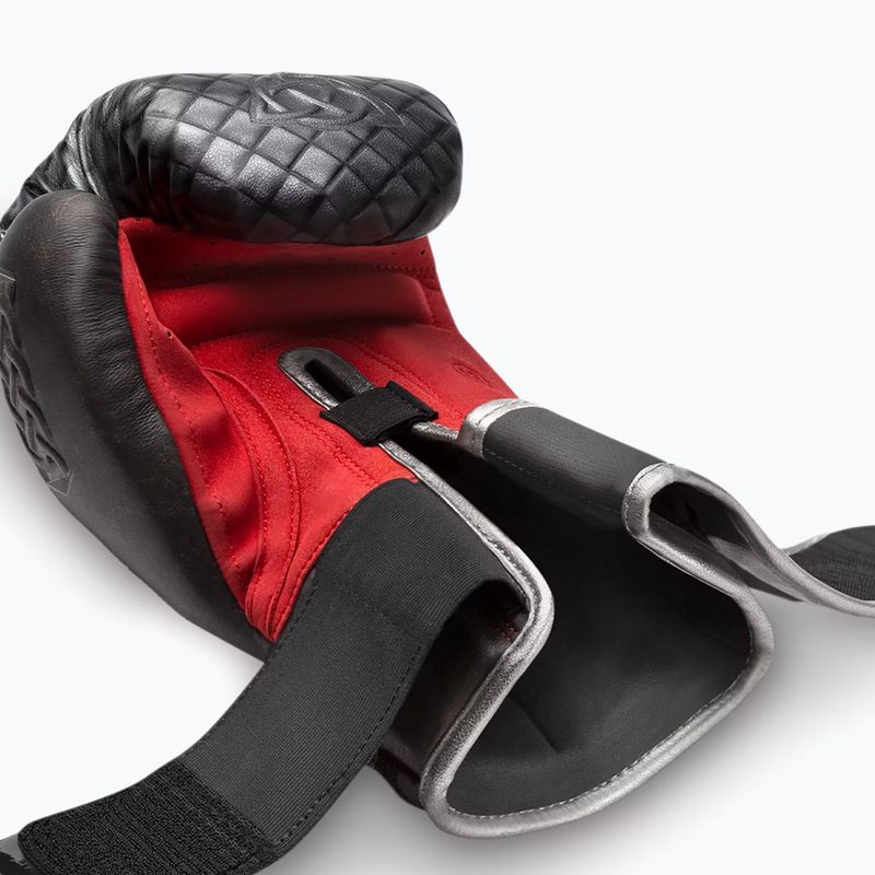 Hayabusa Thor silberne Boxhandschuhe 2