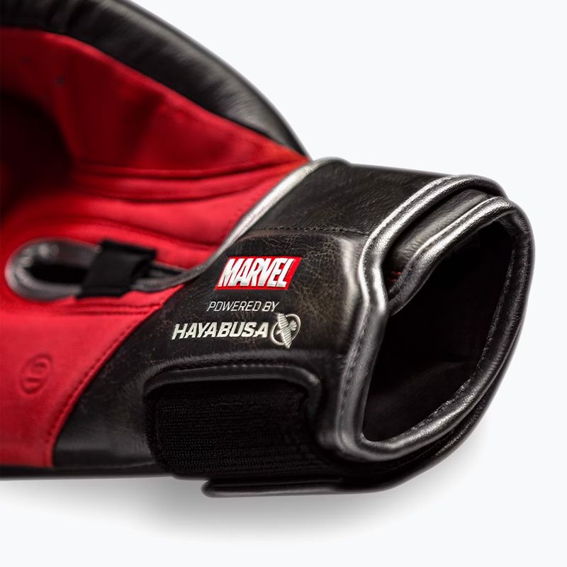 Hayabusa Thor silberne Boxhandschuhe 3