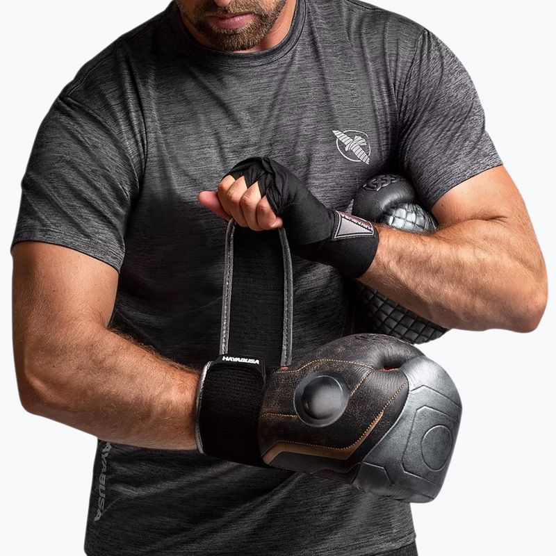 Hayabusa Thor silberne Boxhandschuhe 4