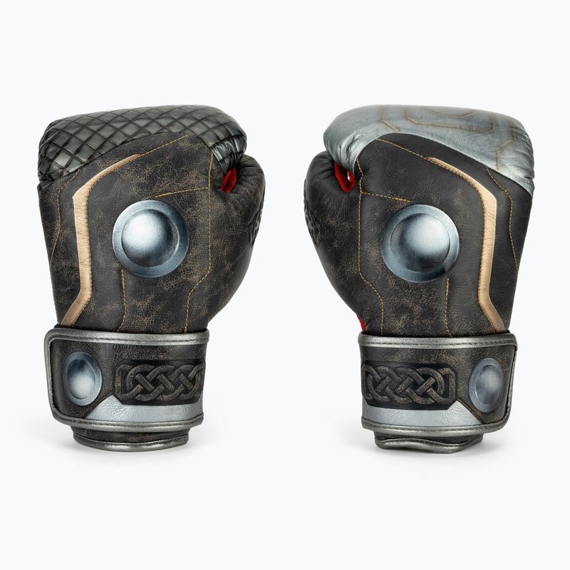 Hayabusa Thor silberne Boxhandschuhe 2