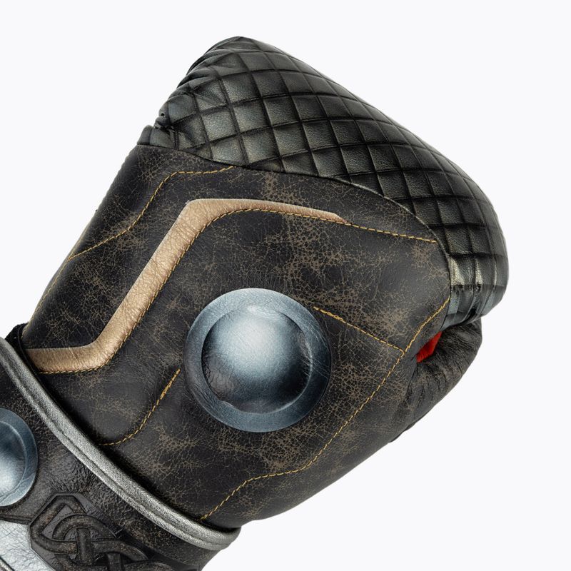 Hayabusa Thor silberne Boxhandschuhe 5