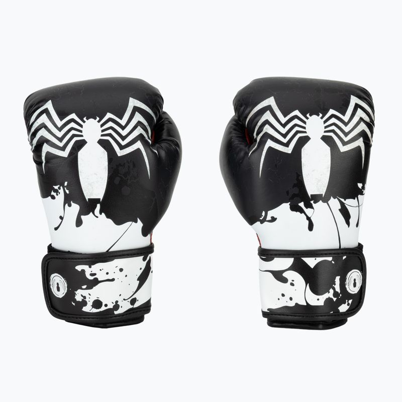 Hayabusa Venom schwarz/weiße Boxhandschuhe 2