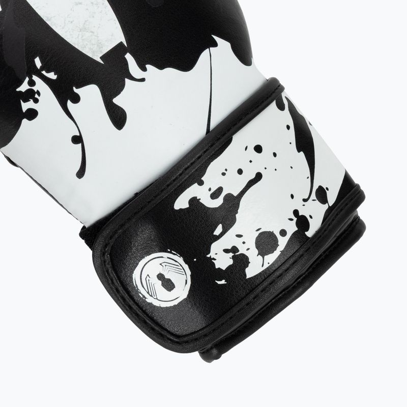 Hayabusa Venom schwarz/weiße Boxhandschuhe 6