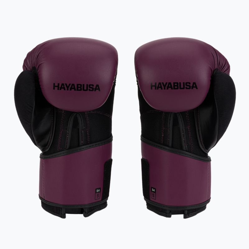 Hayabusa S4 lila Boxhandschuhe S4BG 2