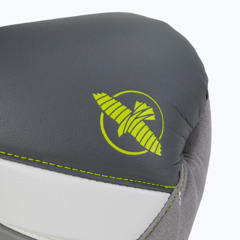 Hayabusa T3 grau-gelbe Boxhandschuhe T314G 5