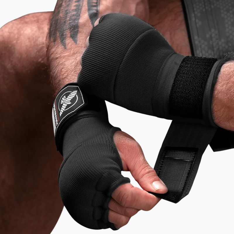 Hayabusa Quick Gel Hand Wraps schwarz 6