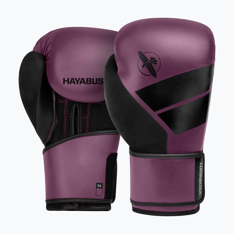 Hayabusa S4 lila Boxhandschuhe S4BG 8