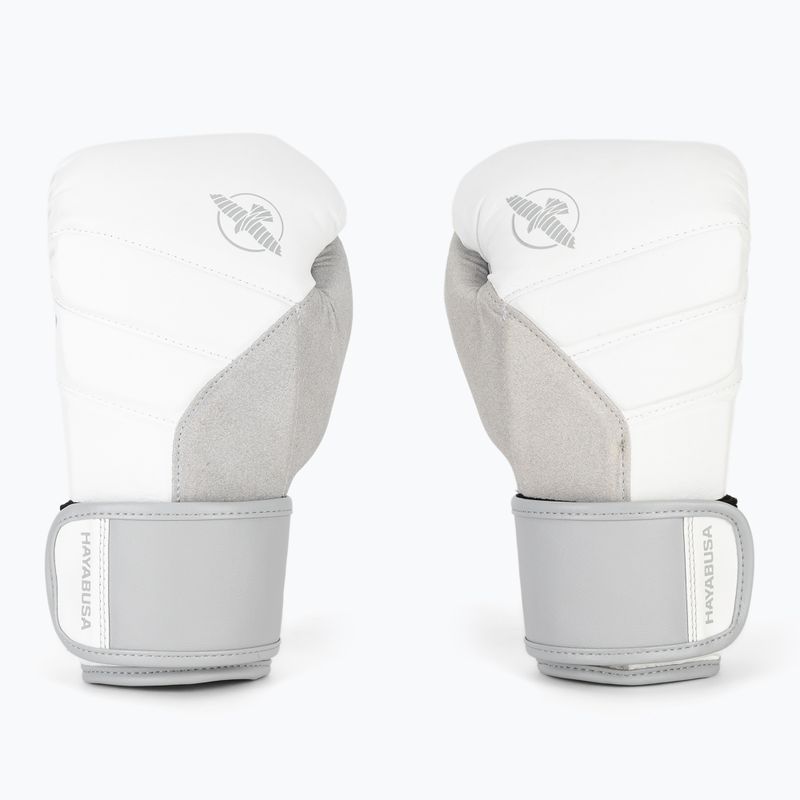 Hayabusa T3 weiß/graue Boxhandschuhe 2