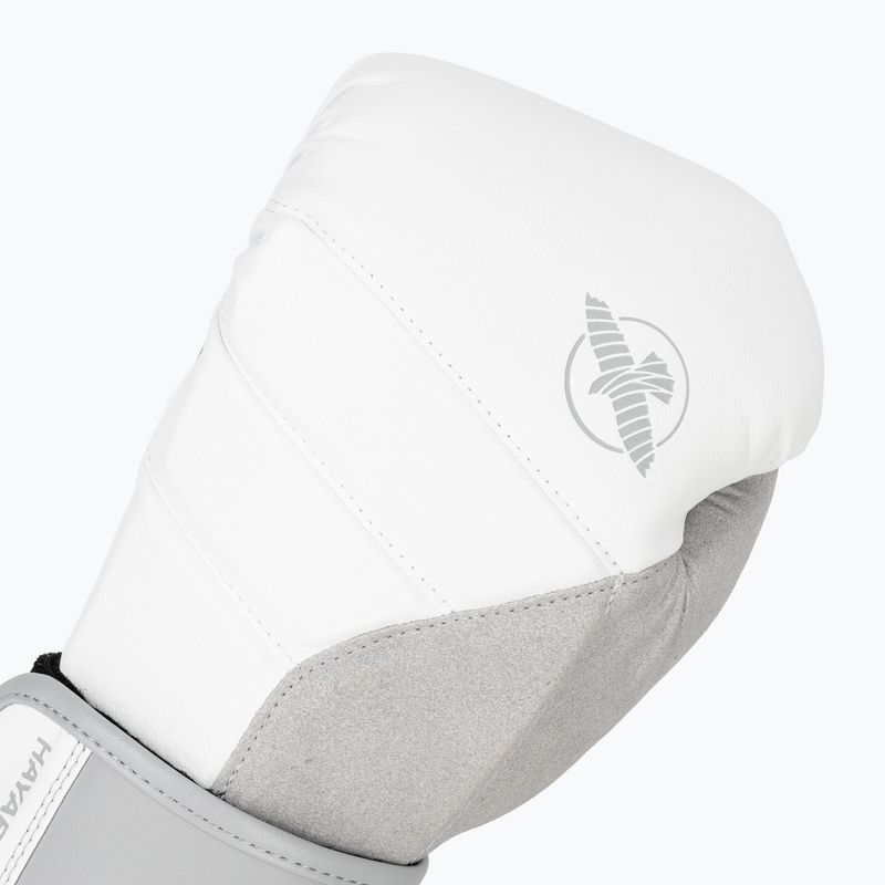 Hayabusa T3 weiß/graue Boxhandschuhe 5
