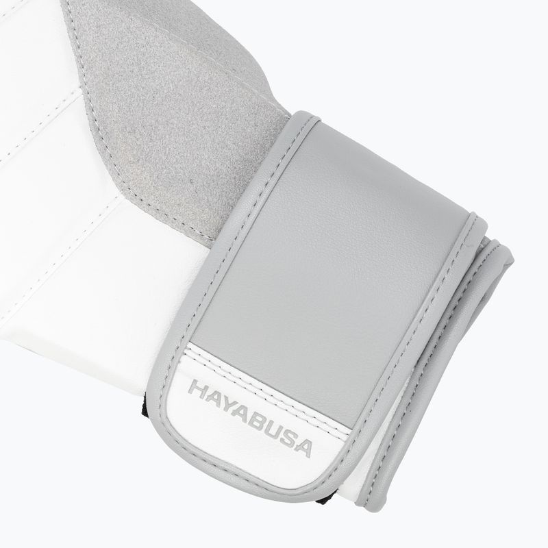 Hayabusa T3 weiß/graue Boxhandschuhe 6