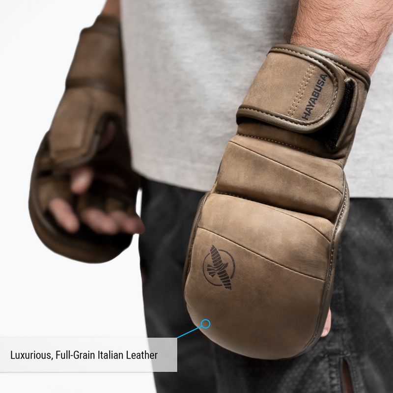 Boxhandschuhe Hayabusa T3 LX Hybrid brown 9