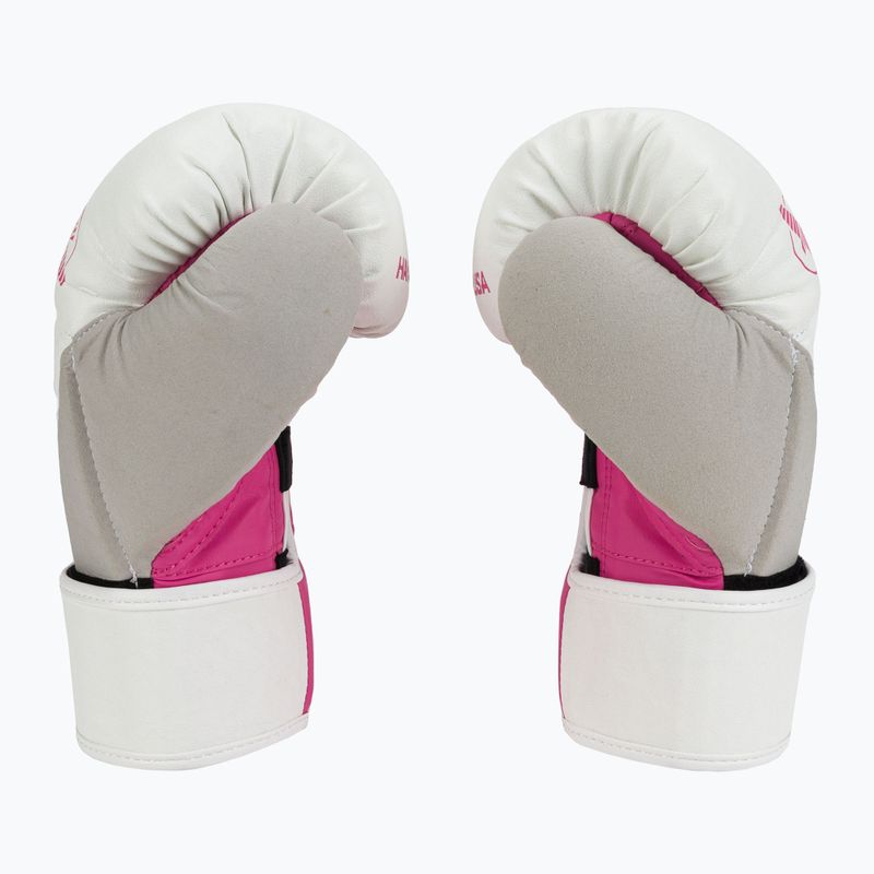 Hayabusa T3 Boxhandschuhe weiß und rosa T314G 4