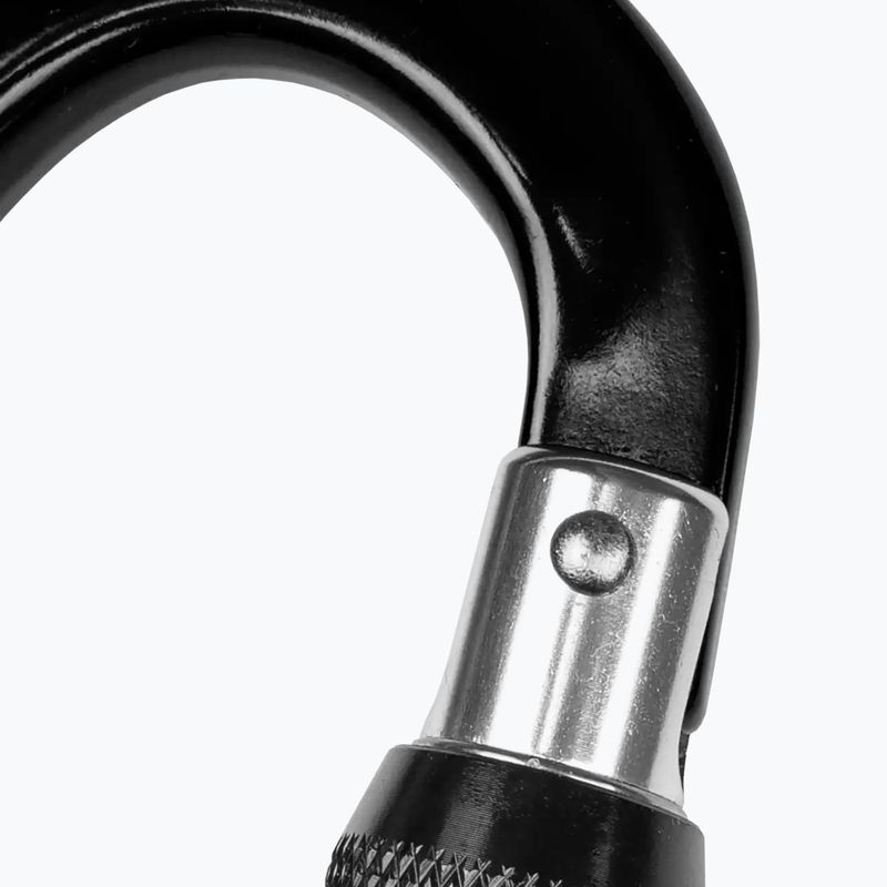 Karabiner Grivel Mega K6N Screw Lock black/black 2