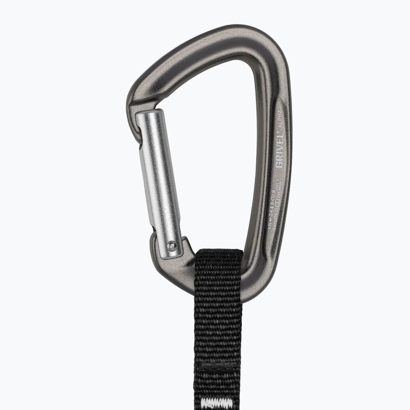 Expressschlinge Grivel ALL-Round Alpha 16 cm schwarz/gelb 2